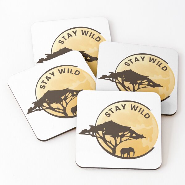 Item preview, Stay Wild: Embrace the Wilderness designed and sold by Chroma Artis.