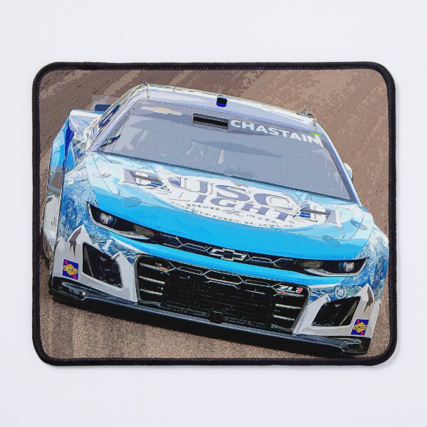 Item preview, Ross Chastain racing his 2024 Nascar Cup Car watercolor designed and sold by Rodissimus1984.