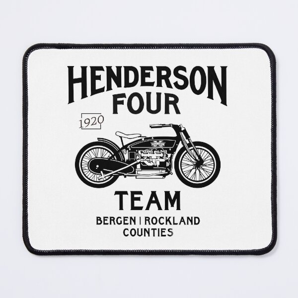Item preview, 1920 Henderson Four Team designed and sold by Saddle Bums.
