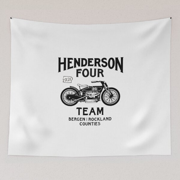 Item preview, 1920 Henderson Four Team designed and sold by Saddle Bums.