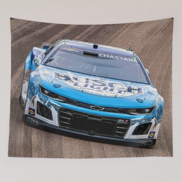 Item preview, Ross Chastain racing his 2024 Nascar Cup Car abstract designed and sold by Rodissimus1984.