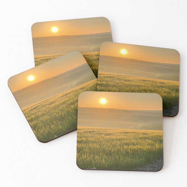 Item preview, Field at dawn designed and sold by Alison Crowe.
