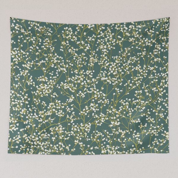 Item preview, Abstract Babys Breath Pattern designed and sold by calibrit.