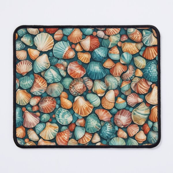 Item preview, Abstract Colorful Seashell Pattern designed and sold by calibrit.
