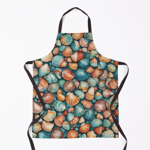 Item preview, Abstract Colorful Seashell Pattern designed and sold by calibrit.