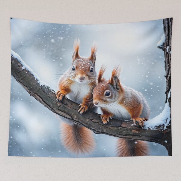 Item preview, Sharing heat in the snow designed and sold by Collection de trésors .