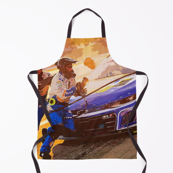 Item preview, Chase Elliott making a pitstop in his 2024 Nascar Race car watercolor designed and sold by Rodissimus1984.