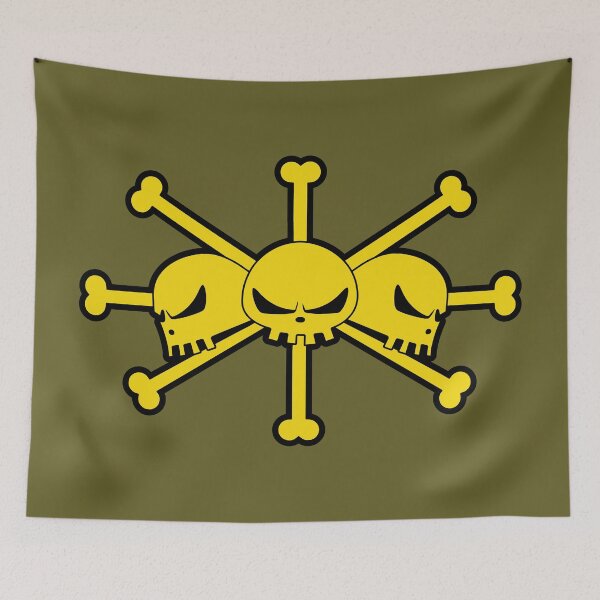 Item preview, Blackbeard Pirates Jolly Roger 6 designed and sold by jimjimfuria.