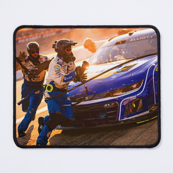 Item preview, Chase Elliott making a pitstop in his 2024 Nascar Race car abstract designed and sold by Rodissimus1984.