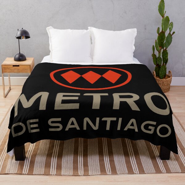 Item preview, Santiago Metro Chile Train Station Sign Logo designed and sold by Maljonic.