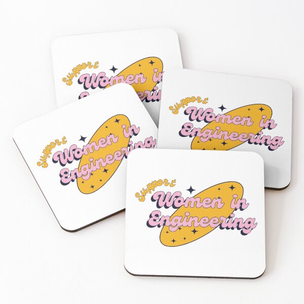 Item preview, Retro, Colorful Support Women in Engineering designed and sold by meggwill.