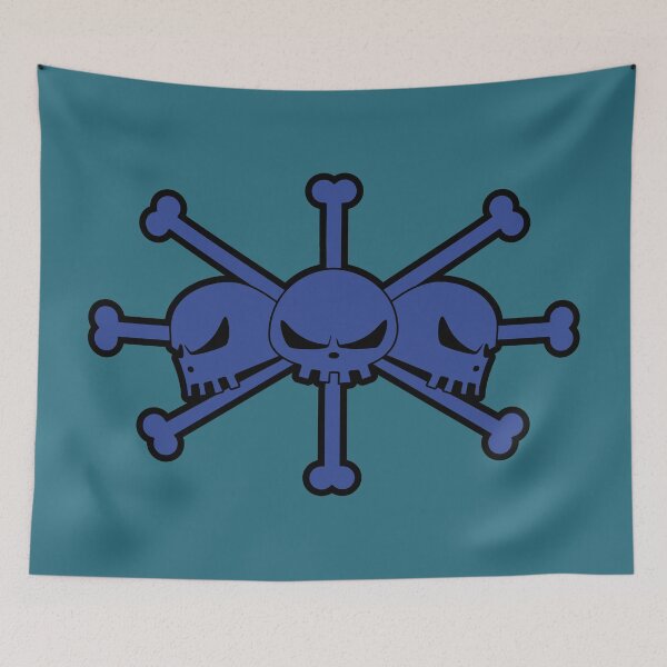 Item preview, Blackbeard Pirates Jolly Roger 7 designed and sold by jimjimfuria.