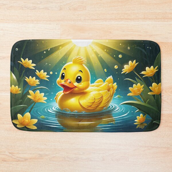 Item preview, Cute yellow duck by CallisC Arts ⭐⭐⭐⭐⭐ designed and sold by CallisC-Arts.