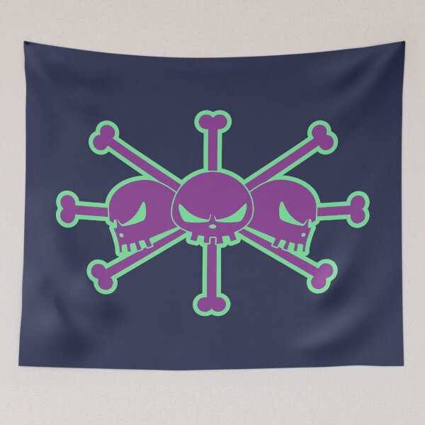 Item preview, Blackbeard Pirates Jolly Roger 10 designed and sold by jimjimfuria.