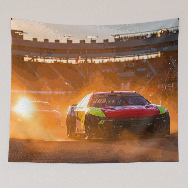 Item preview, William Byron racing his Nascar Cup Car at the Phoenix Raceway designed and sold by Rodissimus1984.