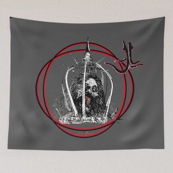 Item preview, CREEPY CAGED JACK GHOST designed and sold by Pickle Wicked Designs.