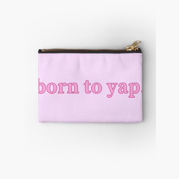 Item preview, born to yap. designed and sold by izzygrace04.