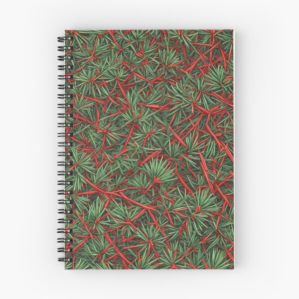 Item preview, Abstract Red and Green Needles Pattern designed and sold by calibrit.