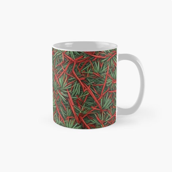 Item preview, Abstract Red and Green Needles Pattern designed and sold by calibrit.