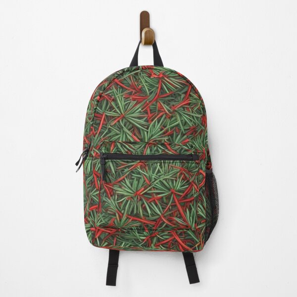 Item preview, Abstract Red and Green Needles Pattern designed and sold by calibrit.