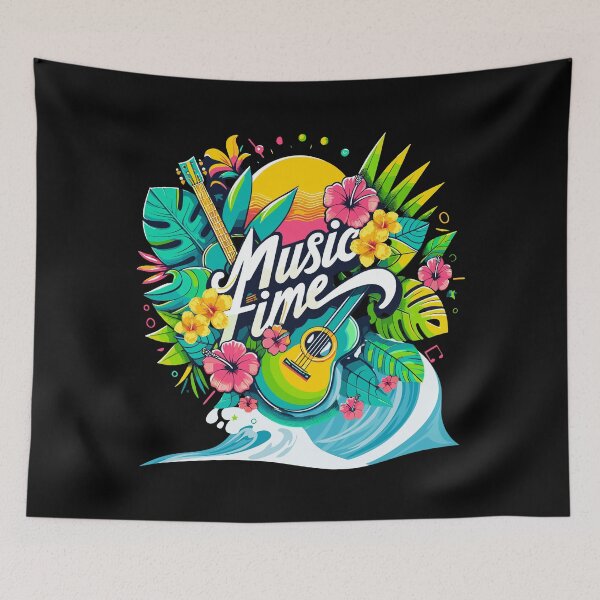 Item preview, Summer holidays- music time designed and sold by artscreat.