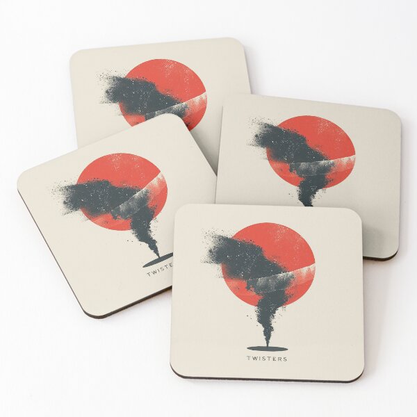 Item preview, Minimalist Twisters Abstract Art designed and sold by Retro Travel Design.