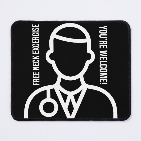 Item preview, Hilarious Doctor and Neck Exercise Jokes - Fun and Whimsical Collection designed and sold by OzzFrequency.