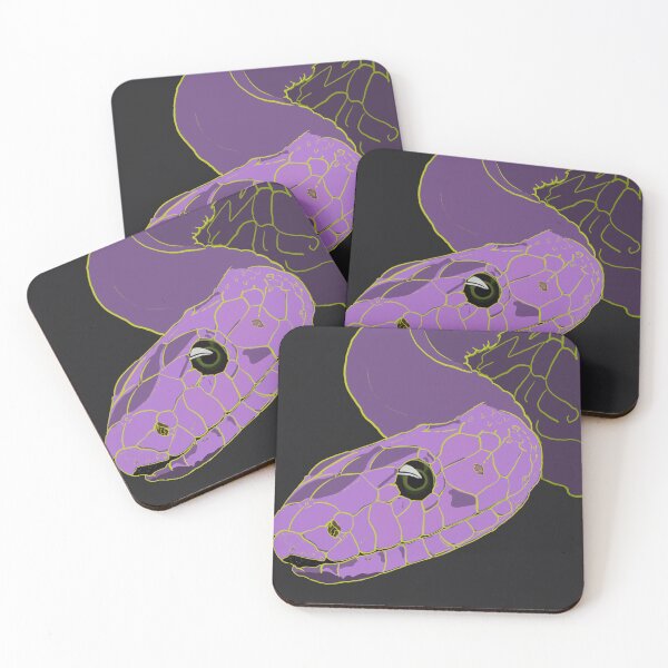 Item preview, Purple Snake Neon Outline designed and sold by Shannon Price.