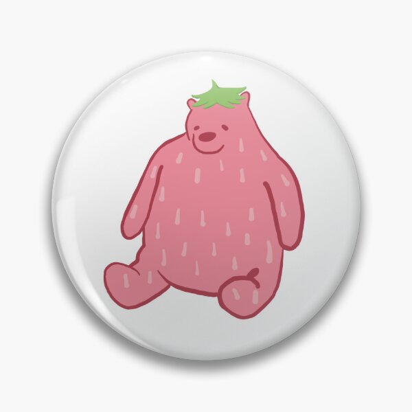 Item preview, Strawberry DJUNGELSKOG Bear designed and sold by meggwill.