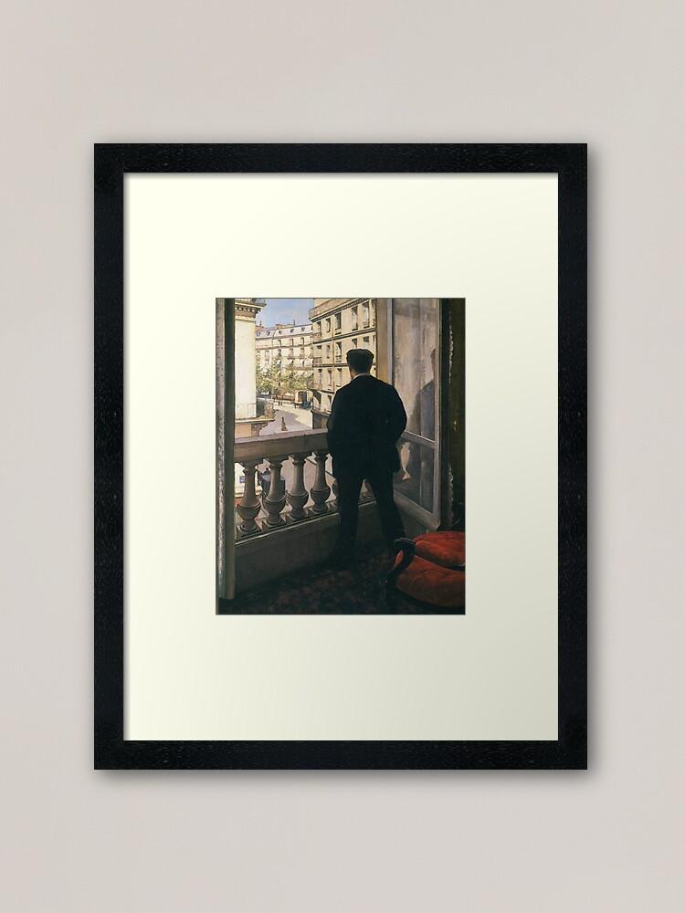 "Man at the Window(Jeune homme à la fenêtre)Gustave Caillebotte