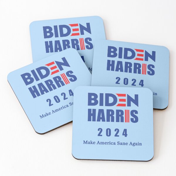 Item preview,  Biden Harris 2024 RE-ELECT BIDEN Make America Sane Again designed and sold by LoveAndDefiance.