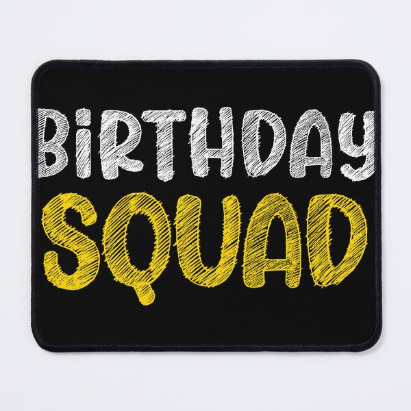 Item preview, Birthday Squad Tee Great Gift Amazing Funny Bday Squad party designed and sold by smartrocket.