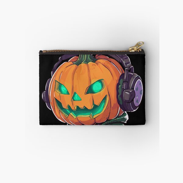 Item preview, Cool Pumpkin Head with Headphones Streetwear Art designed and sold by markymaarty.
