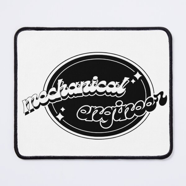 Item preview, Cute Black&White Mechanical Engineer designed and sold by meggwill.