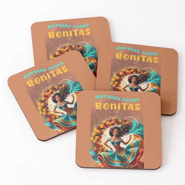 Item preview, You deserve nice things latina spanish quotes positive designed and sold by La Loca.