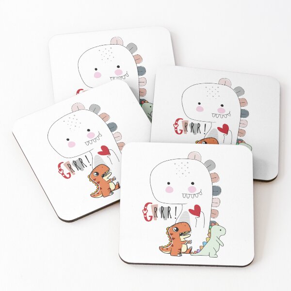 Item preview, Dinosaurs - funny and cute designed and sold by KolbaVison.