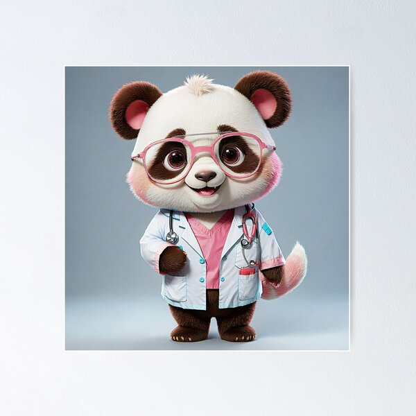 Item preview,  Dr. Pam - Panda Pediatrics designed and sold by Clawsopolis.