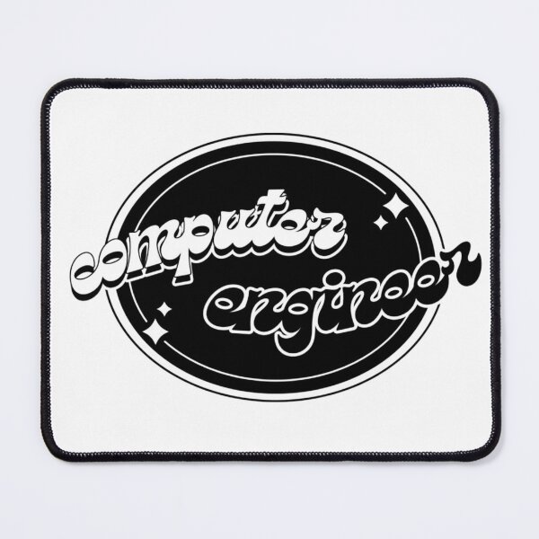 Item preview, Cute Black&White Computer Engineer designed and sold by meggwill.