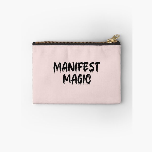 Item preview, BLACK ON PINK MANIFEST MAGIC BLOOD DRIP designed and sold by RomeArtCo.