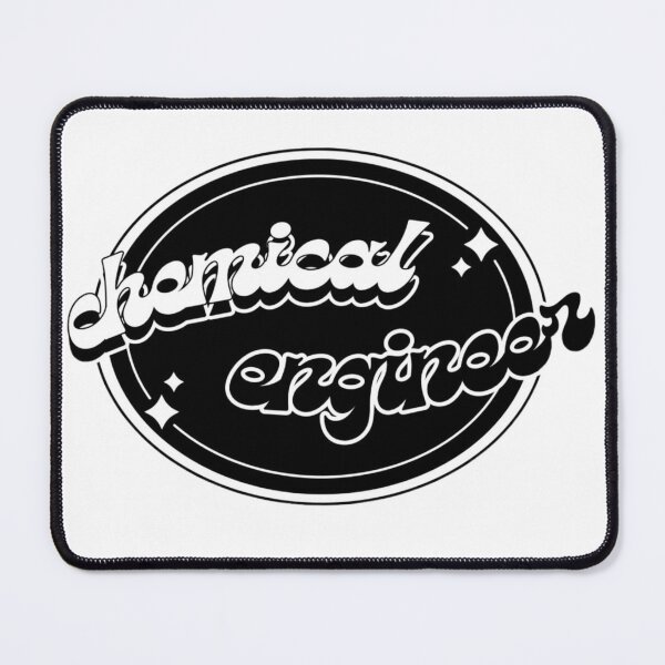 Item preview, Cute Black&White Chemical Engineer designed and sold by meggwill.