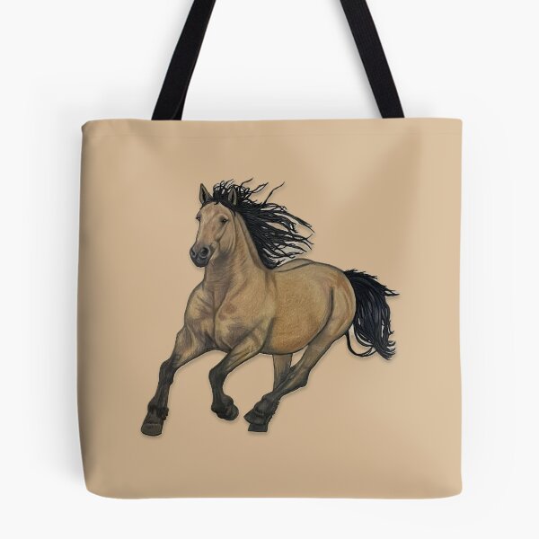 Item preview, JBA-Buckskin Horse designed and sold by JoanBeaudryART.