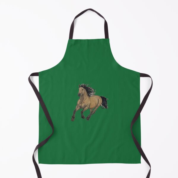 Item preview, JBA-Buckskin Horse designed and sold by JoanBeaudryART.