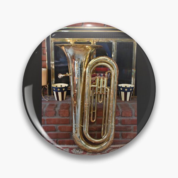 Item preview, Brass Tuba by a Fireplace designed and sold by SEEphotos7171.