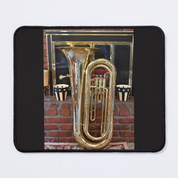Item preview, Brass Tuba by a Fireplace designed and sold by SEEphotos7171.