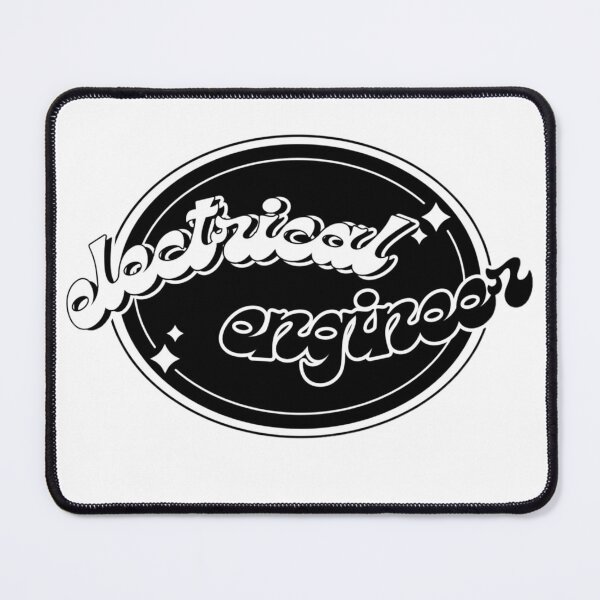 Item preview, Cute Black&White Electrical Engineer designed and sold by meggwill.