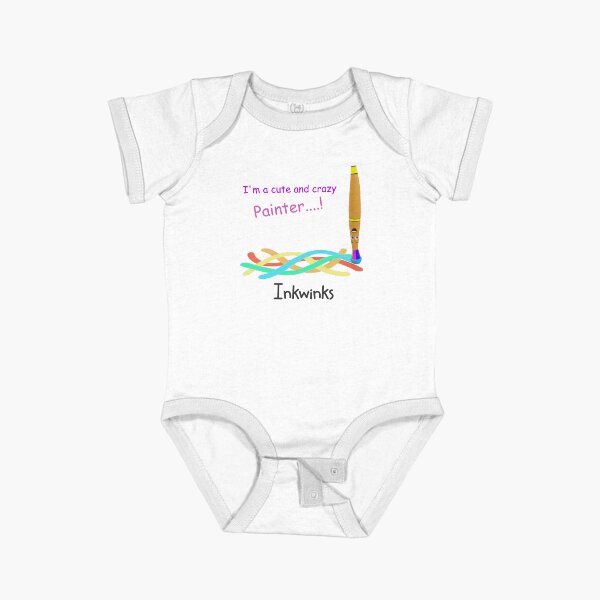 Item preview, I'm a Cute and Crazy Painter...! designed and sold by inkwinks.