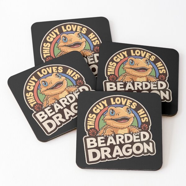 Item preview, This Guy Loves His Bearded Dragon designed and sold by markymaarty.