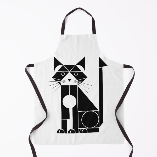 Item preview, Geometrical black cat designed and sold by Suzieprint.