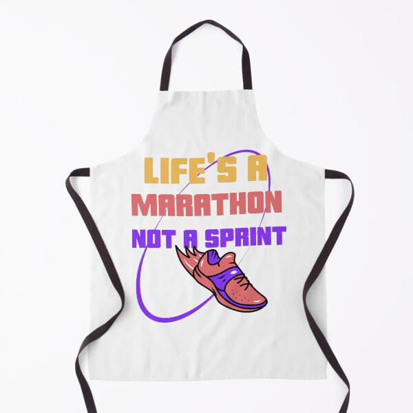 Item preview, Life's A Marathon Not A Sprint designed and sold by Sidetrackshirts.