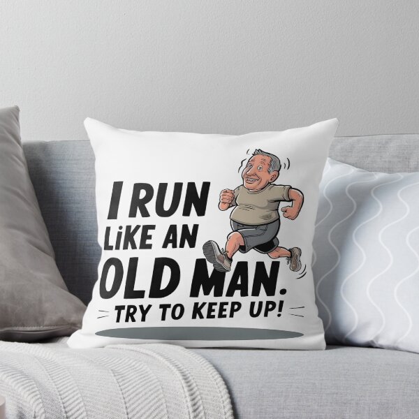 Item preview, Run Like An Old Man! designed and sold by Black Sands Art.